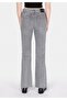 Regular Fit Mid Waist Bootcut Women's Anthracite Jean Trousers