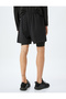 Parachute fabric pocket detail drawstring sport shorts with leggings. - 4