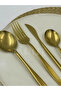 Dmr Life Venezia Matte Gold 36 Piece Cutlery Set 18/10 - 3