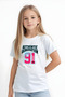 Generation 91 Printed Girls' Short Sleeve T-Shirt - 2