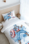 Single Duvet Cover Set (Without Sheets) 160X220 cm - Cartoon Series - Captain America - 2