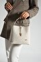 Medium Size Cotton Woven Strap Daily 4 Compartment Women's Shoulder Bag 2055 2101 - 5