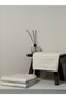 100% Cotton Lumia 2-Piece Premium Beige Anthracite Border Hand and Face Towel Set 50X80Cm - 2
