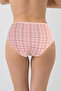High Waist 100% Natural Cotton Lycra Comfortable Fit Women's Bato Panties - 2