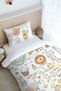Single Duvet Cover Set (Without Sheets) 160X220 cm - Iconic Series - Cute Zoo - 2