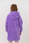 Wellsoft Double-Sided Fleece Kangaroo Hooded Children's Wearable Home Blanket Oversize Sweatshirt - 4