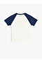 Beige Short Sleeve T-Shirt - 2