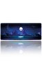 Mouse Pad Large Size Gaming Player Xxl 90x40 Cm Moonlight