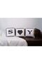Letter Throw Pillow Cover Velvet 43X43 cm Double Sided Letter C Cat Patterned Marriage Proposal Birthday - 8