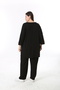 Women's Patterned Large Size Tunic - 4