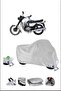 Jawa 350TWINSPORT LOCK متوافق مع مقاومة للماء وغطاء دراجة نارية متين - رمادي