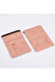 Unisex Leather Cover for Passport and Debit Card Travel - Powder Pink