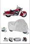 قفل Kawasaki VN800DRIFTER متوافق مع غطاء دراجة نارية متين مقاوم للماء - رمادي