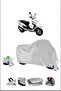 Asian Efsaneeco100 Lock Compatible Waterproof Durable Motorcycle Canvas-Gray