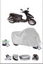 Bisan Troy100 Lock Compatible Waterproof Durable Motorcycle Canvas-Gray