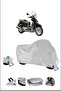 Aprilia Scarabeo500 Lock Compatible Waterproof Durable Motorcycle Canvas-Gray
