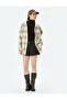 Oversize Long Sleeve Lumberjack Shirt with Hooded Pockets - 3