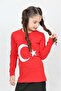 Red Bear Star Long Sleeve Show T-Shirt - 2