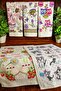 5 Printed Towels |   30X50 cm Hand and Face Towel Set |   Kitchen Towel