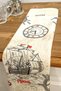 Printed Towel |   Set of 5 30X50 cm Hand and Face Towels |   Kitchen Towel |   Wooden Base - 3
