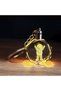 Led Lighted Crystal Keychain Atronot Color Changing Stylish Design Gift