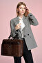 Women's Briefcase Laptop Bag Brown