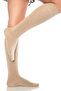 Bamboo Women's Knee-Length Plain Beige Soft Long Seamless Socks / Pantyhose / Skin-Coloring Socks - 5