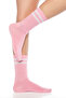 Bamboo Unisex Tennis College Striped Premium Pink Color Seamless Socks 3-Pack - 6