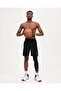 Basketball Single Leg Long 3/4 Sports Leggings Left Long Black White - 4