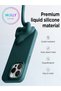 Yellow Liquid Inside Velvet Silicone Case for Xiaomi Redmi Note 9 - 2