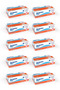 Pack of 100 White Latex Gloves - Powder Free (m) 10 Pcs Mdr