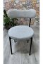 Teddy Chair Cover Kitchen Living Room Cafe Restaurant Chair Cover - 3