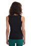 Thick Strap Basic Blouse Black - 5