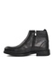 Genuine Leather Black Men's Boots - 2