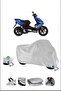 Yamaha Aerox100 Lock Compatible Waterproof Durable Motorcycle Tent-Gray