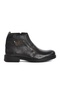 Genuine Leather Black Men's Boots - 3
