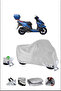 Yuki Crypto50 Lock Compatible Waterproof Durable Motorcycle Canvas-Gray