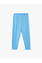 High Waist Carrot Blue Women's Trousers 5Sak40167Uw - 4