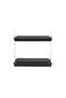 2-Tier Multi-Purpose Organizer (Transparent - Smoked) - 3