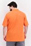 Men Performance Fit Short Sleeves Training Polo, Orange - 3