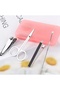 Mini Bag Size 4 Pieces Nail Clipper, Tweezers, Eyebrow Scissors, Manicure Set-Personal Care Set