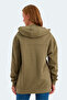 Violence Women's Sweatshirt Khaki - 2