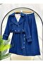 Denim Jacket Skirt Suit [Antiqued Floor Floor Opened Dark Places Available, Wide Fit]