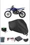 قماش القنب الأسود للدراجات النارية المتوافق مع قفل متين من Yamaha Ttr125l