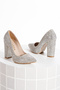 Women's Platform Heeled Very Elegant Evening Dress Shoes - 4