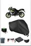Black Bmw R1150R Durable Lock Compatible Waterproof Motorcycle Tarpaulin