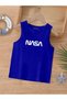 Cartoon Character Printed Sleeveless Children's T-Shirt