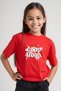 5-Piece Bunny-91-Pink-M-Good Printed Girls' T-Shirt - 6