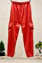 Single Pocket Cargo Leather Trousers - 2