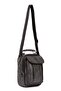 Men's Gray Vegan Leather Daily Adjustable Cross Strap Shoulder and Hand Bag with Phone Compartment - 4
